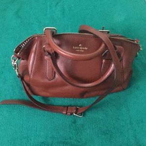 Brown leather Kate Spade bag